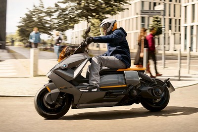 BMWモトラッド、新型電動スクーター『CE 04』発表…航続130km、価格は161万円 画像