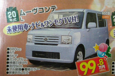 【週末の値引き情報】この価格でこの軽自動車を購入できる!! 画像