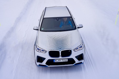 BMW X5 の燃料電池車、最終ウインターテスト…市販間近［詳細写真］ 画像