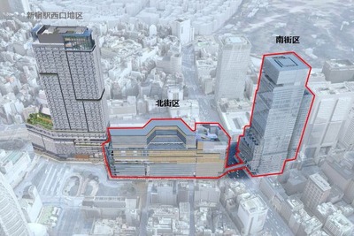 大きく変わる新宿駅…西南口を一体的に開発、乗換え動線も改良　2040年度まで 画像