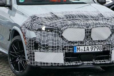 目元キリッと鋭く進化、BMWの最強クーペSUV『X6M』大幅マイチェンの内容は 画像