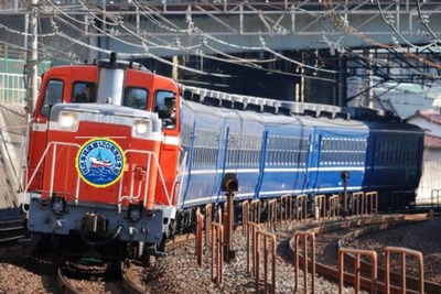 内房線にDL牽引の客車列車、14年ぶり…千葉-館山間に12系が入線　6月11日 画像