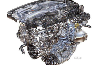 GMの3.6リットルV6 が10ベストエンジンに選出 画像