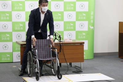車いすが通れる幅…行政が私道整備の補助条件を緩和　奈良市 画像