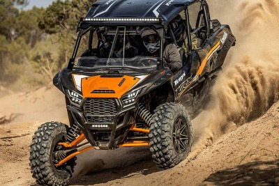 カワサキ、オフロード向け四輪車「TERYX KRX4 1000」2023年モデルを北米市場で発売 画像