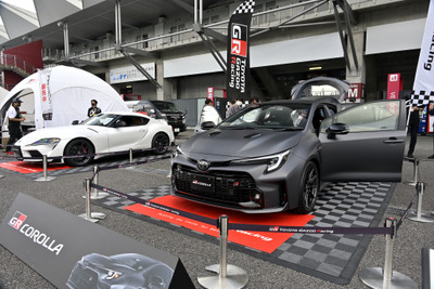 レースで開発されたトヨタ GRカローラ…スーパー耐久 第2戦で展示 画像
