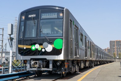 大阪メトロ中央線に新造車、約27年ぶり…改良車30000A系 7月22日 画像