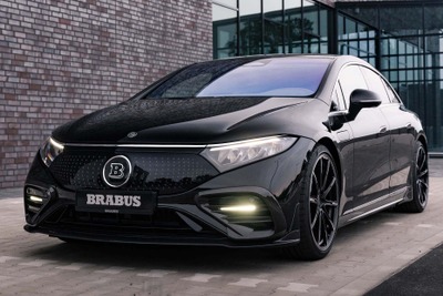ブラバス、メルセデスベンツ『EQS』の空力性能を向上、航続7%延長 画像