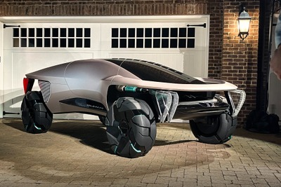 デロリアン、2040年の電動オフロードレーシングカーを提案 画像