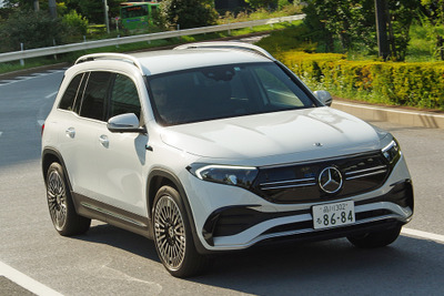 【メルセデスベンツ EQB 新型試乗】コンサバ一家も違和感なく乗り換えOK!BEV初の7人乗りSUV…南陽一浩 画像