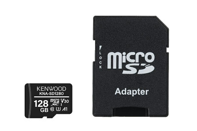 ドラレコに最適、繰り返し書き込みに強い128GB大容量SDカード発売…ケンウッド 画像