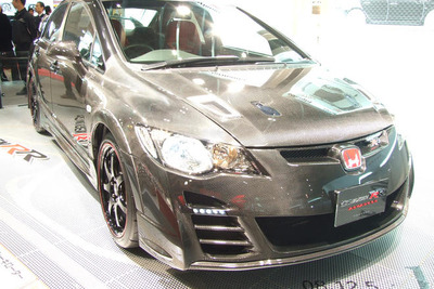 【東京オートサロン09】高剛性・超軽量の CIVIC MUGEN RR アドバンスド 画像