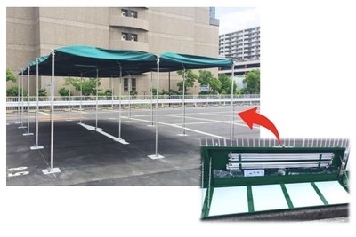「災害時支援型駐車場」、三井のリパークが仙台に設置 画像