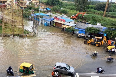 大雨で交通が分断、都市災害に対する責任の在り処【ベンガルール通信 その21】 画像