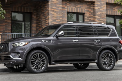 インフィニティの最上位SUV『QX80』、400馬力V8搭載…2023年型を米国発表 画像