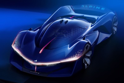 アルピーヌ、水素エンジン搭載…次世代コンセプトスポーツカー発表 画像