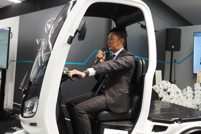 小型商用EVのベクトリクスが東京・新橋に世界1号店オープン…新型車を公開し、展望を発表 画像