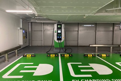 ブイキューブがEV充電器を整備する新会社を設立、2030年に1万5000基 画像