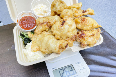 1位は1263g、好きなだけからあげ追加…デカ盛りキッチンカーランキング発表! 画像