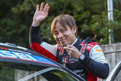 【WRCラリージャパン】結果速報…勝田貴元が3位表彰台!! 優勝はヒョンデのティエリー・ヌービル 画像
