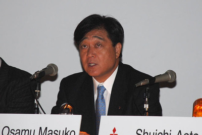 三菱、益子社長「自動車産業が抱える3つの課題」 画像