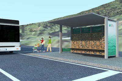 日田彦山線BRT、7駅に待合ブース…木材を使用　2023年夏開業 画像