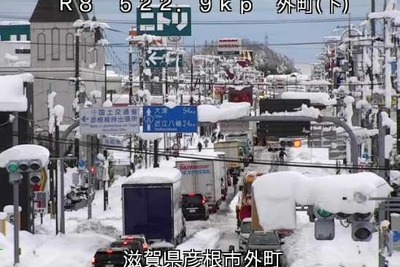 名神など、大雪時発生時に広域通行止めを実施へ　NEXCO中日本 画像