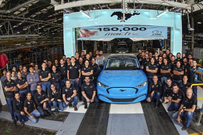 フォード マスタングEV、生産15万台…約2年で達成 画像