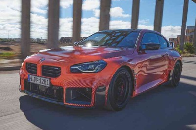 BMW M2 新型に「Mパフォーマンスパーツ」装着車…エッセンモーターショー2022で発表へ 画像