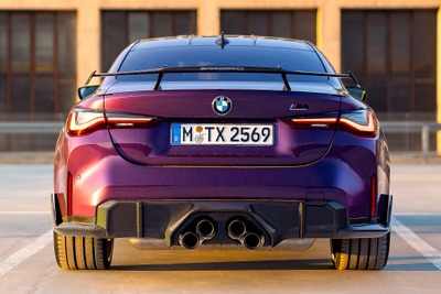 BMW M4 に「Mパフォーマンスパーツ」、縦長グリルに匹敵するリアのインパクトが目標…エッセンモーターショー2022出展へ 画像