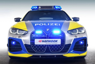 BMWのEV初のM『i4 M50』、警察仕様に変身…ACシュニッツァー 画像