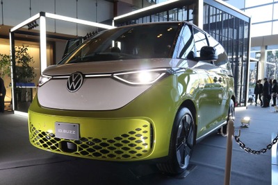 VW ID.Buzz が東京に登場、注目！---日本導入は未定だが 画像