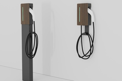 予約できるEV充電サービス「プラゴ」、スタイリッシュな壁掛形充電器を追加 画像