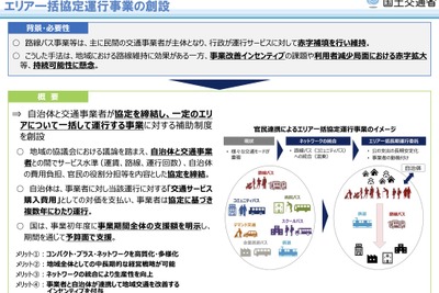 地域の足を守る…赤字路線バスを複数年支援する新制度創設へ　国交省 画像