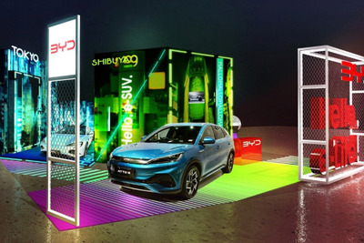 BYD、東京オートサロン初出展へ…電動SUV「ATTO 3」などEV 3車種を展示 画像