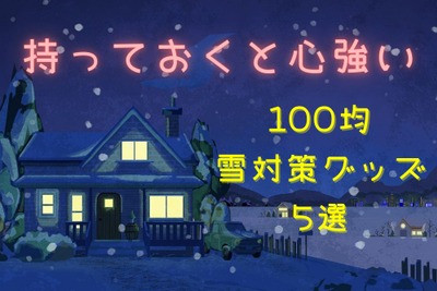 「100均 雪対策グッズ」、雪国在住の筆者がおすすめ…スノーブラシ・霜取りスクレーパー・霜取りスプレー 画像