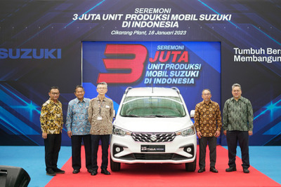 インドネシアで四輪車累計生産300万台達成…スズキ 画像