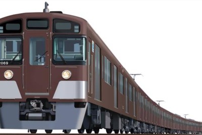 西武の2000系がレトロなブドウ色に…武蔵野鉄道時代の電車をイメージ 1月24日から 画像