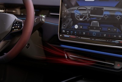 VWのEVセダン『ID.7』、新世代スマートエアコン搭載…実車は今春発表予定 画像