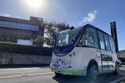 愛知県日進市で自動運転バス…地域巡回バス　1月26日から 画像
