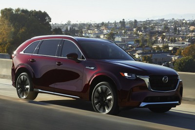 マツダの最上位SUV『CX-90』、米国で発表…これがフラッグシップだ 画像