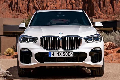 BMW X5 改良新型、キドニーグリルが光る…ティザー 画像