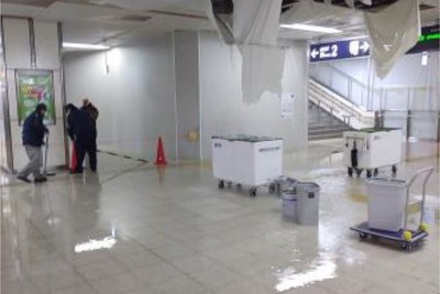 札幌駅の水漏れ、原因は給水管の凍結　2月6日発生 画像