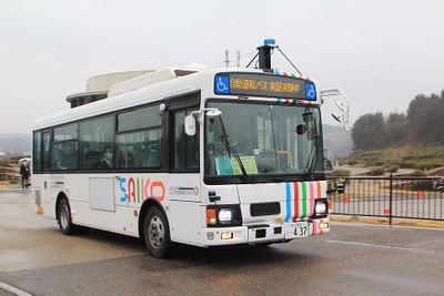 後付け自動運転AIバスが進化、雪で思わぬ課題も! 埼玉工業大学がテスト走行 画像