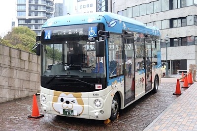 東京の渋谷「ハチ公バス」にEV 2台を導入　3月1日より運行開始 画像