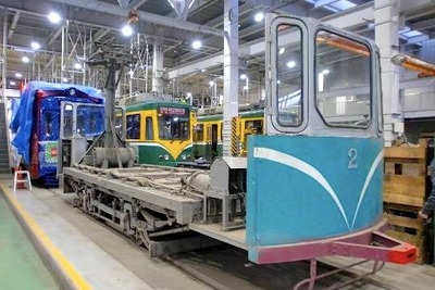 鹿児島の花電車を譲ります…貴重な明治生まれの2軸車 画像