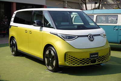 VW、EVミニバン『ID.Buzz』を2024年末にも日本市場導入へ…商用仕様の導入も検討 画像