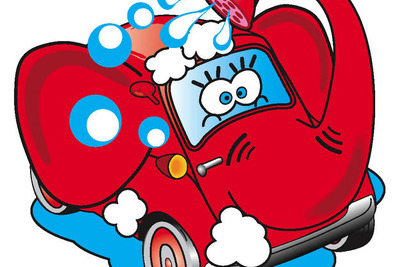 「洗車の日」シンボルマークとキャラクターデザインを決定 画像