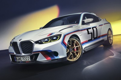 復活のBMW『3.0 CSL』、560馬力ツインターボ搭載…伊クラシックカーイベント出展へ 画像