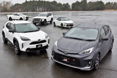 “GR SPORT”はノーマル車と何が違うのか? 最新の『アクア』&『ヤリスクロス』を比較試乗 画像